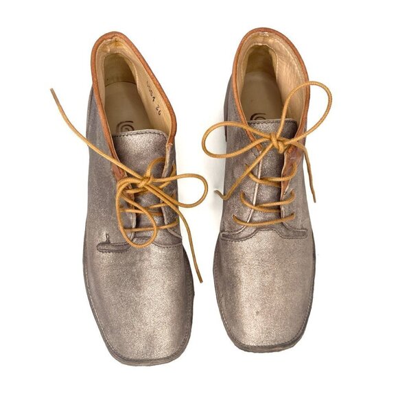 Gidigio Leather Lace-up Ankle Boots Handmade in Italy EU Size 36 US Size 6 - Picture 2 of 12